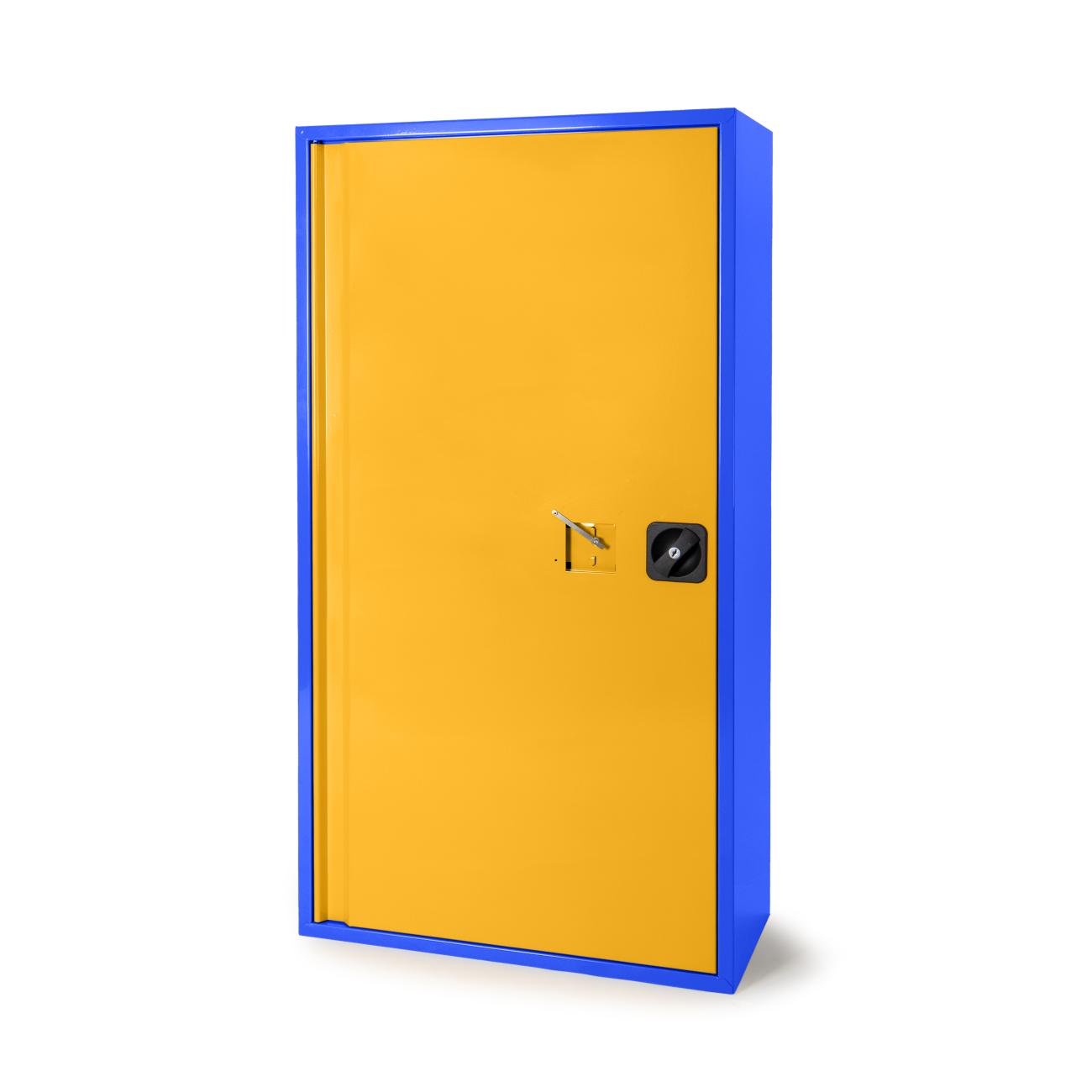 q-008-quick-bhv-evac-chair-blauw-geel-65x125x32